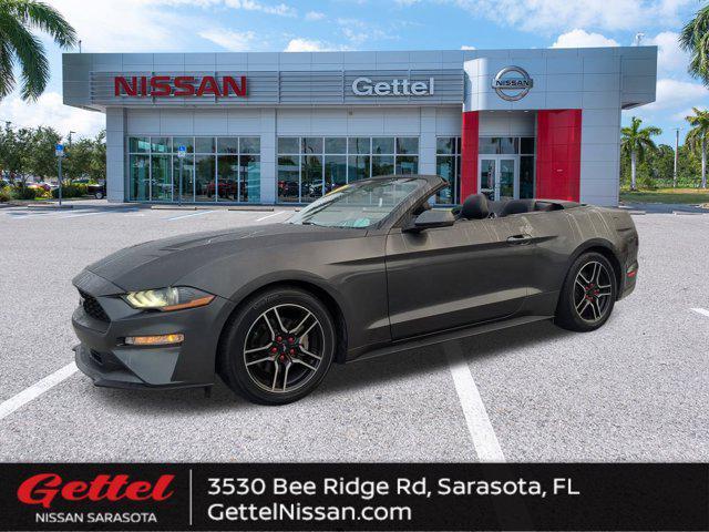 used 2020 Ford Mustang car, priced at $18,491