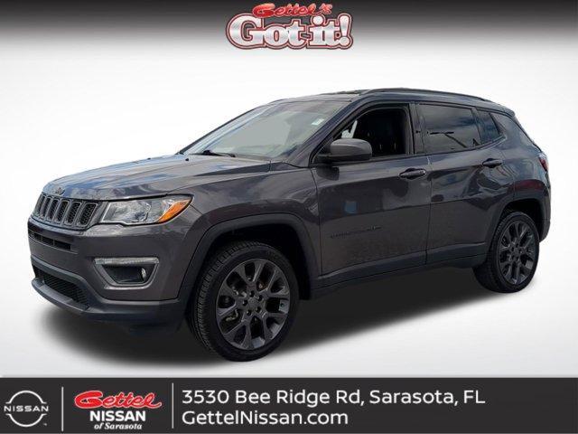 used 2021 Jeep Compass car, priced at $18,691