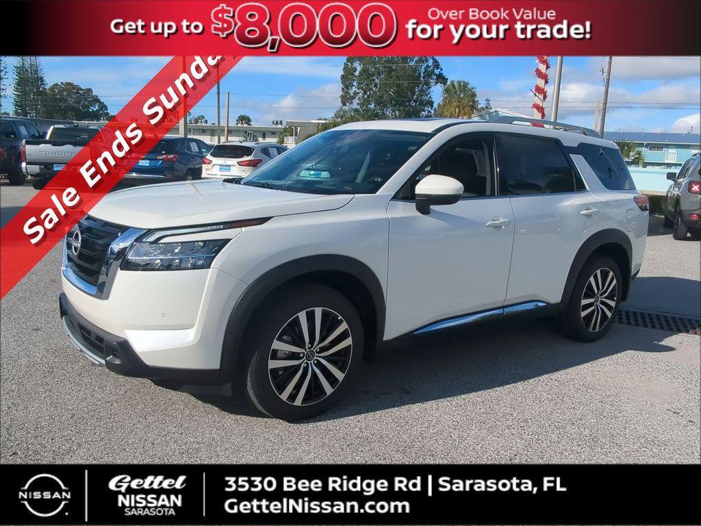 used 2024 Nissan Pathfinder car, priced at $35,391