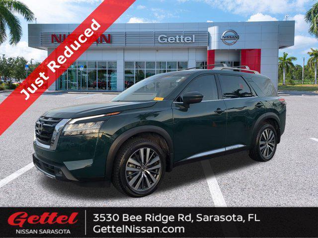 used 2022 Nissan Pathfinder car, priced at $32,991