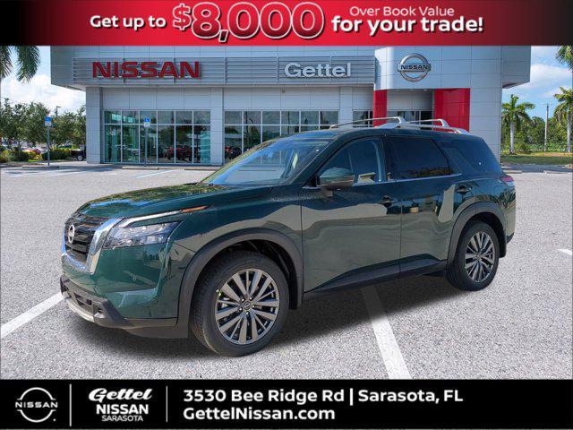 new 2025 Nissan Pathfinder car, priced at $45,087