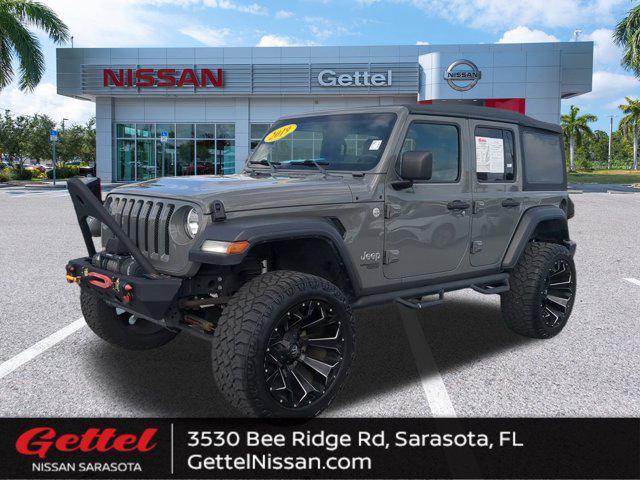 used 2019 Jeep Wrangler Unlimited car, priced at $26,791