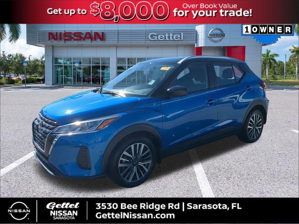 used 2023 Nissan Kicks car, priced at $18,220