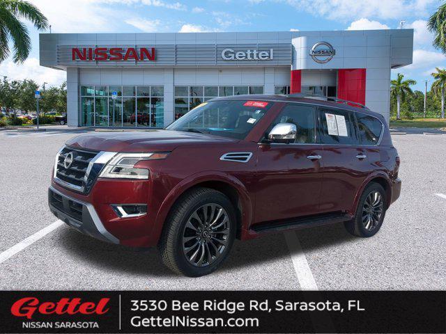 used 2024 Nissan Armada car, priced at $50,391