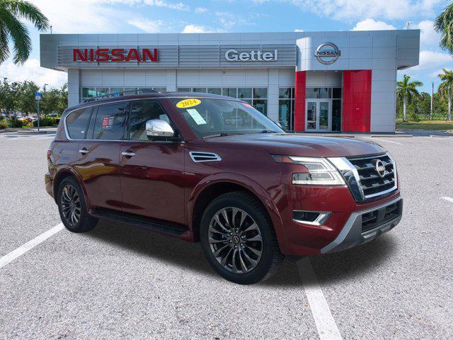 used 2024 Nissan Armada car, priced at $50,391