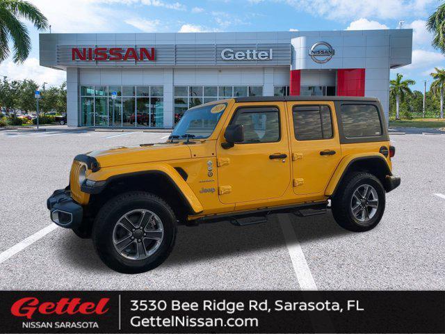 used 2019 Jeep Wrangler Unlimited car, priced at $19,991