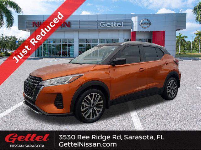 used 2021 Nissan Kicks car, priced at $17,791