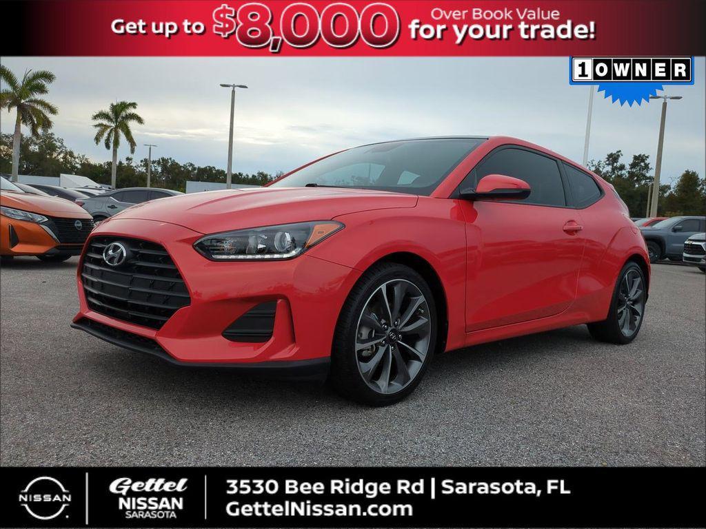 used 2021 Hyundai Veloster car, priced at $16,991