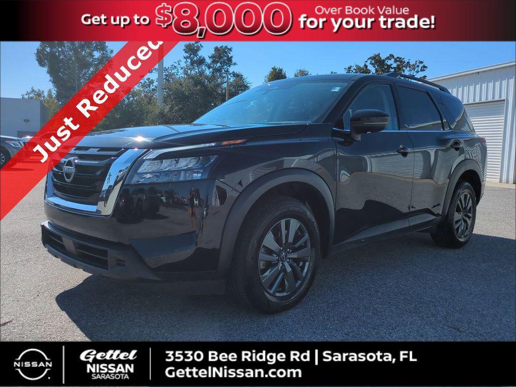 used 2024 Nissan Pathfinder car, priced at $25,664