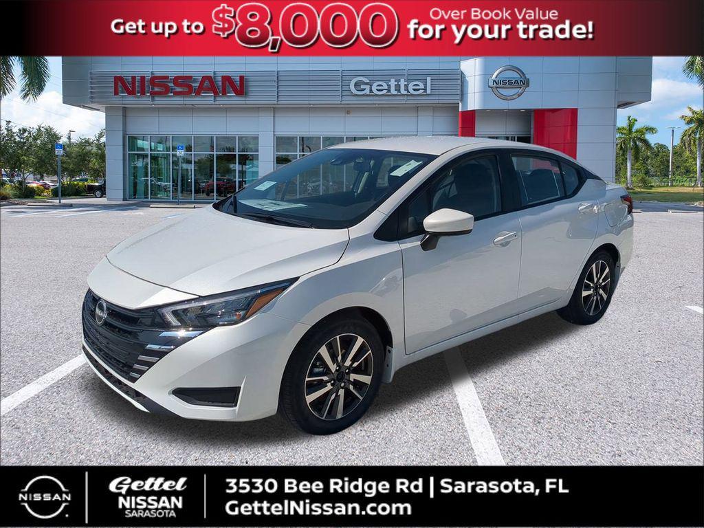 new 2025 Nissan Versa car, priced at $18,435
