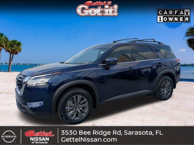 used 2022 Nissan Pathfinder car, priced at $25,791