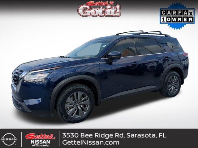used 2022 Nissan Pathfinder car, priced at $27,391