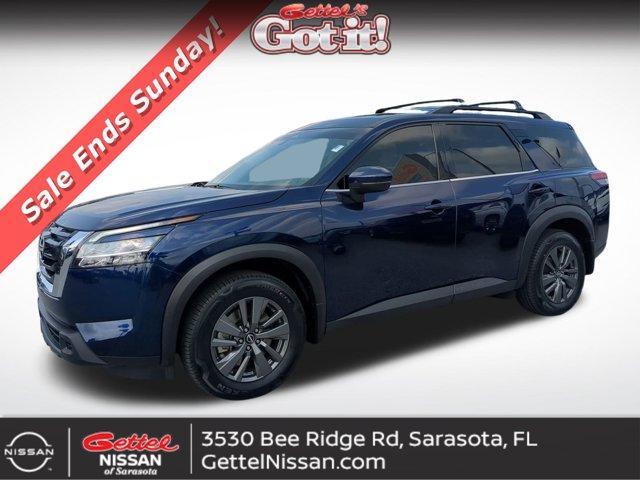 used 2022 Nissan Pathfinder car, priced at $27,591