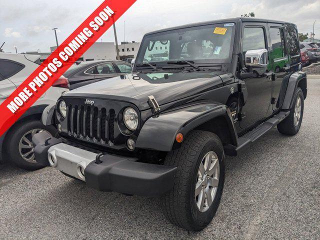 used 2015 Jeep Wrangler Unlimited car, priced at $18,791