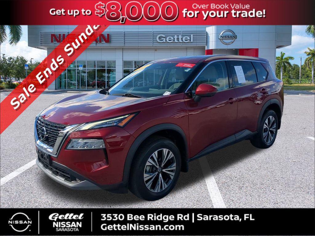 used 2021 Nissan Rogue car, priced at $20,291
