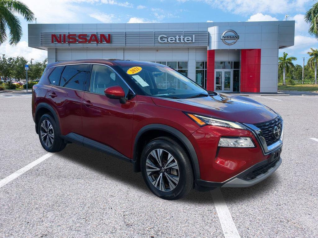 used 2021 Nissan Rogue car, priced at $20,291