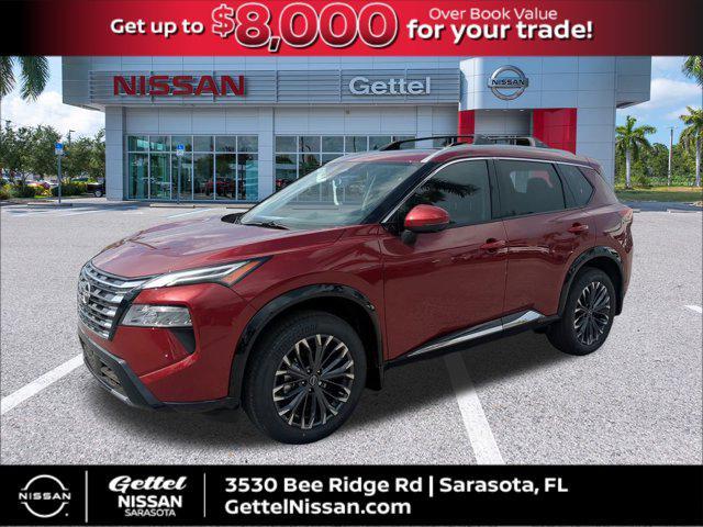 new 2025 Nissan Rogue car, priced at $38,876