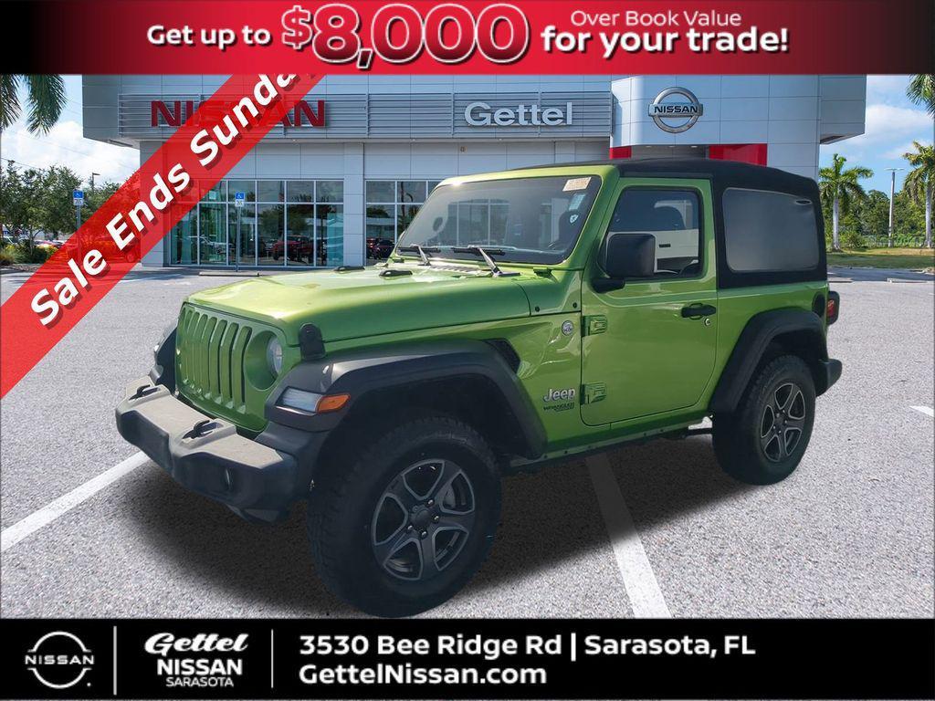 used 2018 Jeep Wrangler car, priced at $20,850