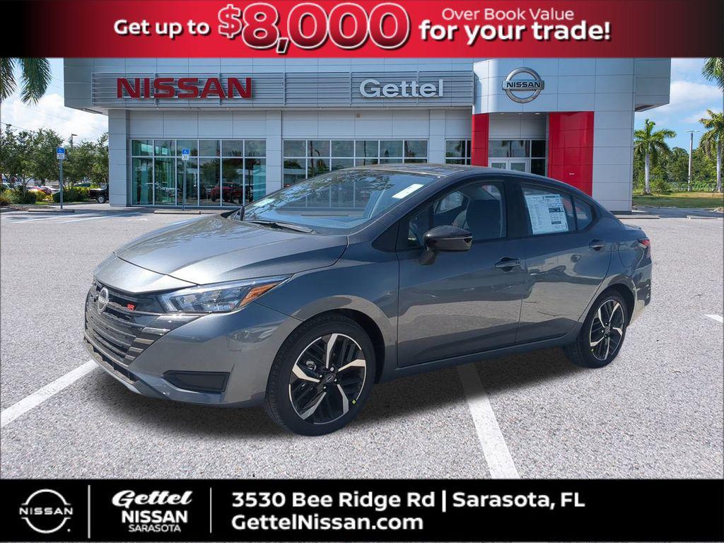 new 2025 Nissan Versa car, priced at $18,387