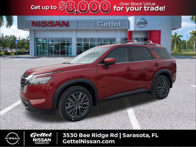 new 2025 Nissan Pathfinder car, priced at $43,968