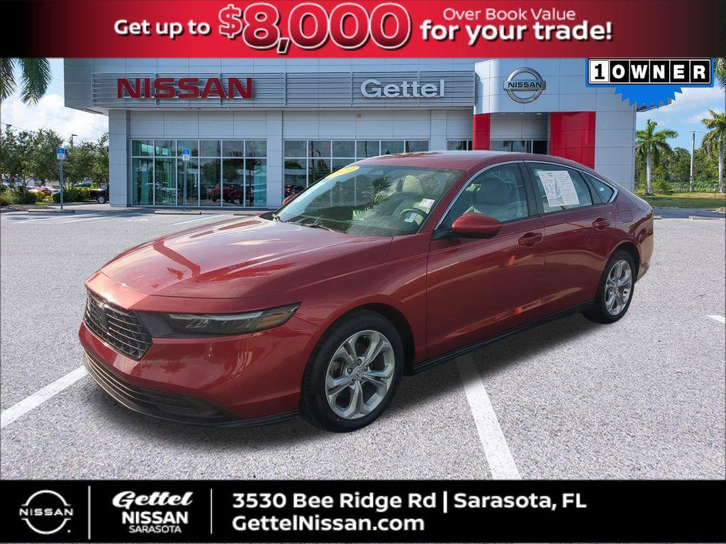 used 2023 Honda Accord car, priced at $23,500