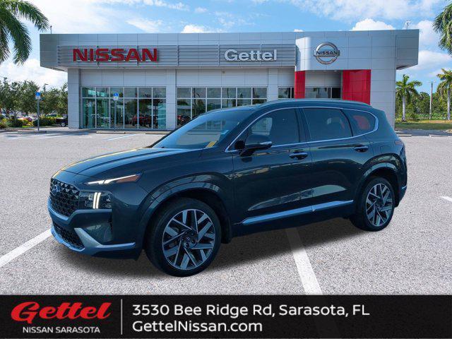 used 2022 Hyundai Santa Fe car, priced at $27,591