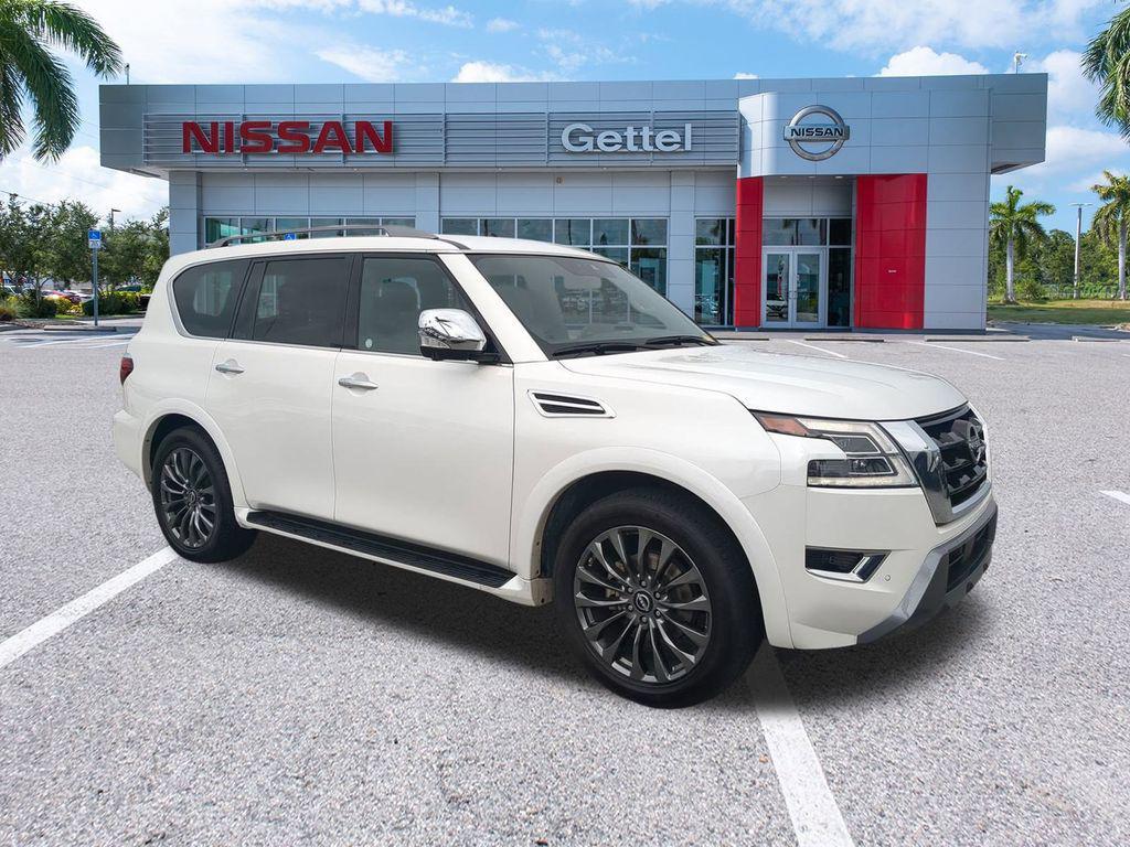 used 2023 Nissan Armada car, priced at $39,800