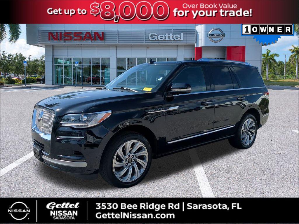 used 2024 Lincoln Navigator car, priced at $57,991