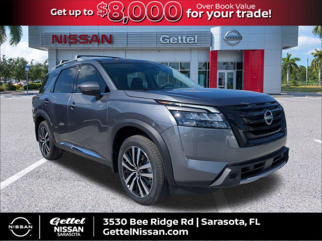 new 2025 Nissan Pathfinder car, priced at $42,878