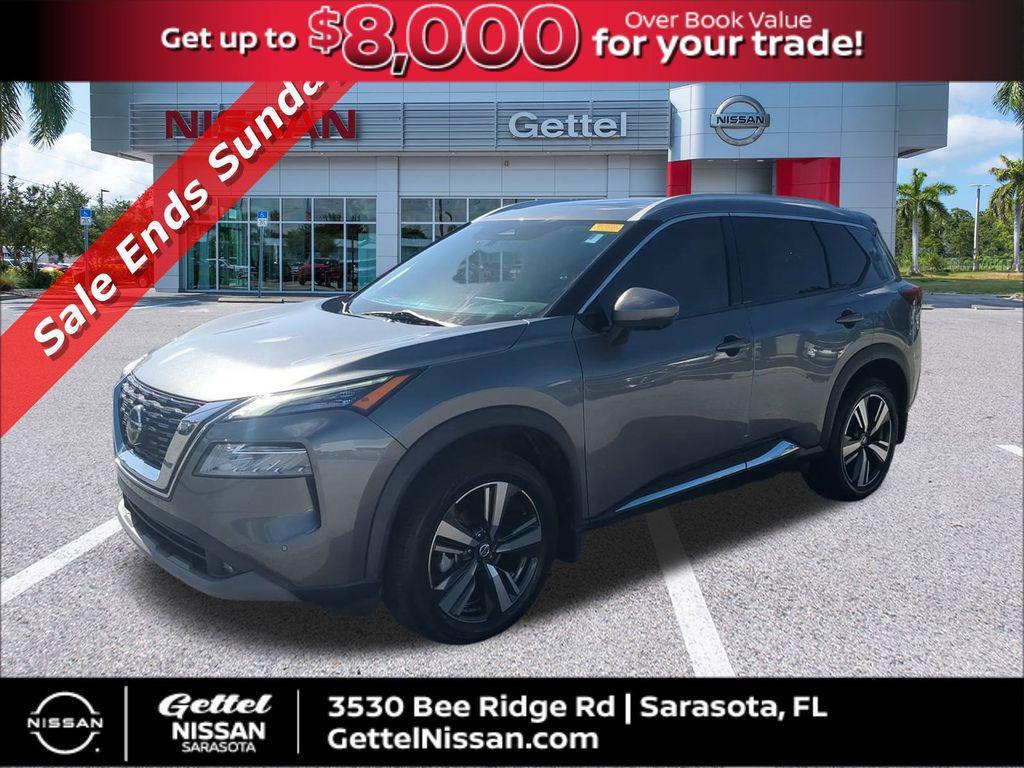 used 2021 Nissan Rogue car, priced at $19,491