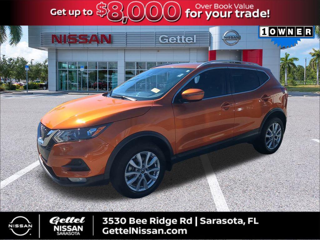 used 2021 Nissan Rogue Sport car, priced at $18,491
