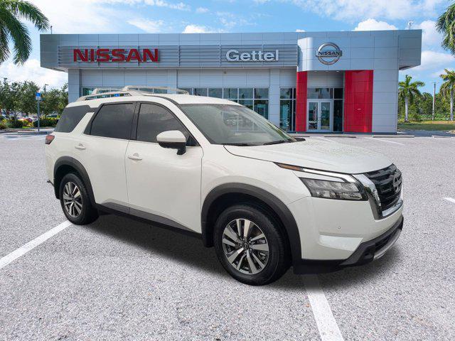used 2025 Nissan Pathfinder car, priced at $40,491