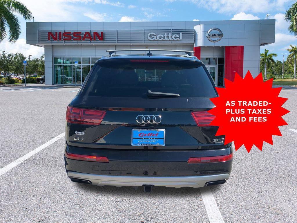 used 2017 Audi Q7 car, priced at $18,491