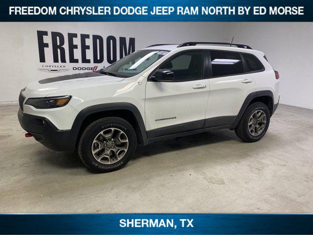 used 2022 Jeep Cherokee car, priced at $23,645