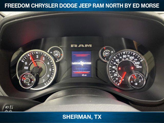 new 2025 Ram 1500 car, priced at $46,874