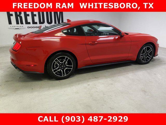 used 2021 Ford Mustang car, priced at $22,822