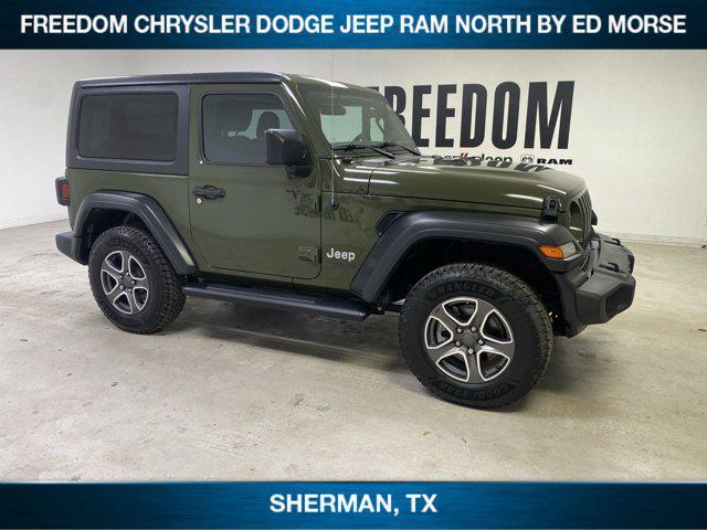 used 2020 Jeep Wrangler car, priced at $27,831