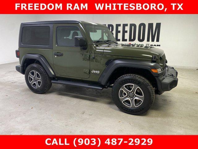 used 2020 Jeep Wrangler car, priced at $25,771