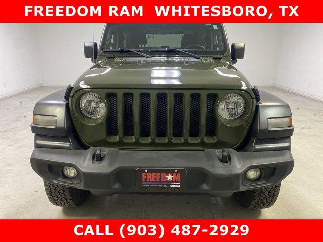 used 2020 Jeep Wrangler car, priced at $25,771