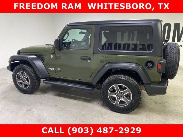 used 2020 Jeep Wrangler car, priced at $25,771