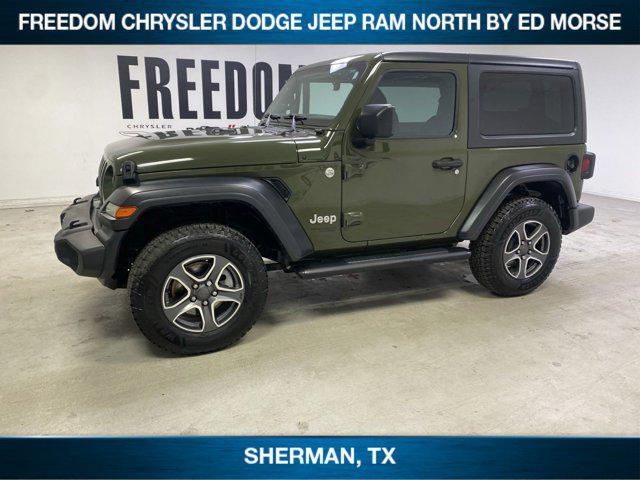 used 2020 Jeep Wrangler car, priced at $27,831