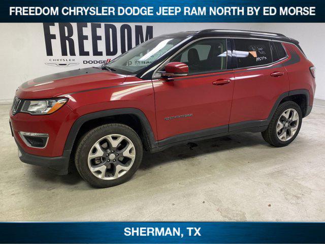 used 2021 Jeep Compass car, priced at $19,997