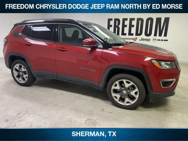 used 2021 Jeep Compass car, priced at $19,997