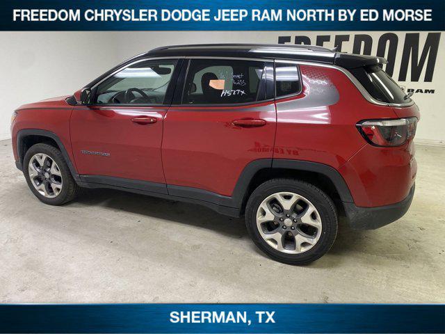 used 2021 Jeep Compass car, priced at $19,997