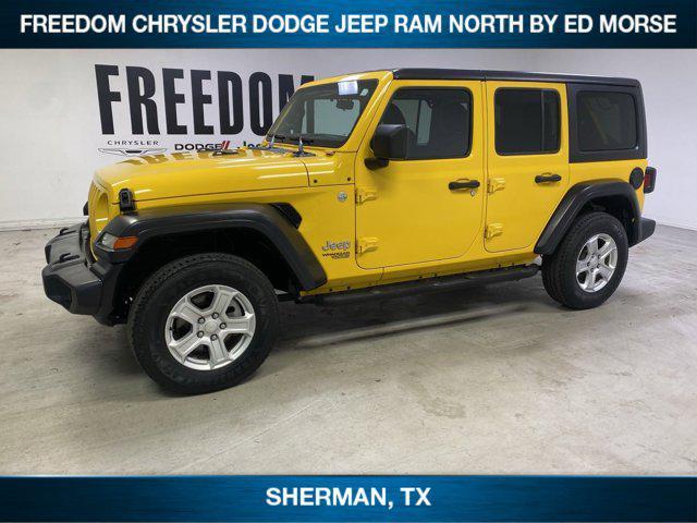 used 2020 Jeep Wrangler Unlimited car, priced at $22,997