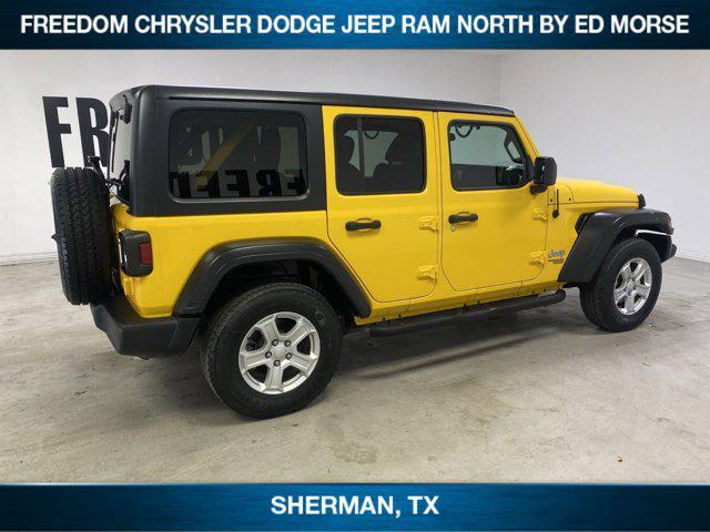 used 2020 Jeep Wrangler Unlimited car, priced at $22,997