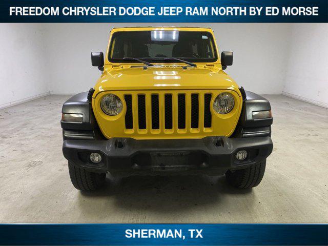 used 2020 Jeep Wrangler Unlimited car, priced at $22,997