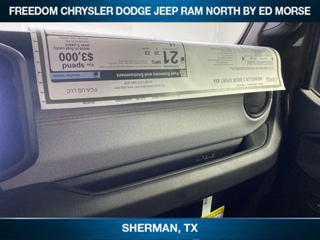 new 2025 Jeep Wrangler car, priced at $36,840