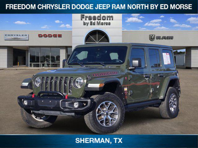 used 2021 Jeep Wrangler Unlimited car, priced at $32,251