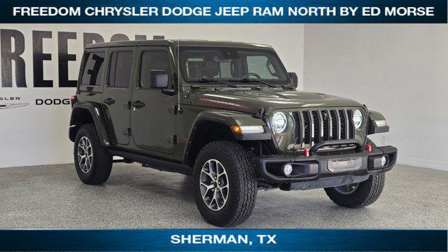 used 2021 Jeep Wrangler Unlimited car, priced at $28,310